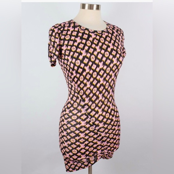 additional listing  Louis Vuitton Blurred Monogram Ruched  Mini Dress- sale - Picture 3 of 15
